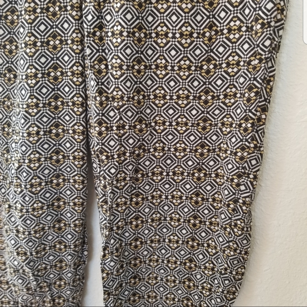 Patterned flowy pants - Picture 3 of 6